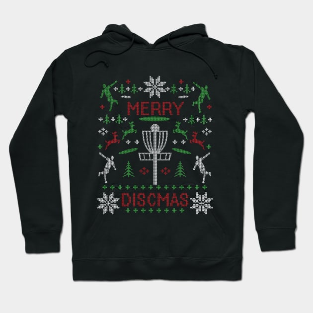 Merry Discmas Disc Golf Ugly Christmas Sweater Disc Golf Christmas